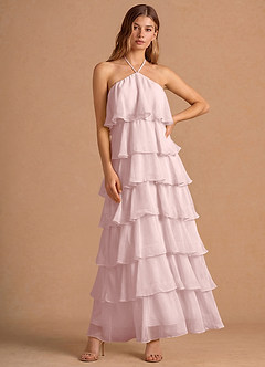 Vestido Rosa Empolvado Largo Hesper image3