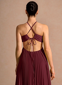 Josephine Wine Maxi Dress image2