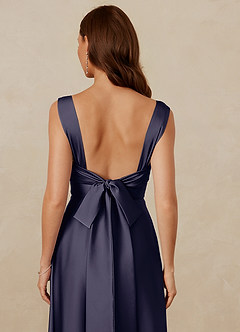 Christian Siriano Bridal for Azazie 1001 Bridesmaid Dresses Stormy A-Line Sweetheart Neckline Stretch Satin Dress image9