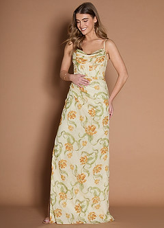 Stephanie Lemon Drop Maxi Dress image6
