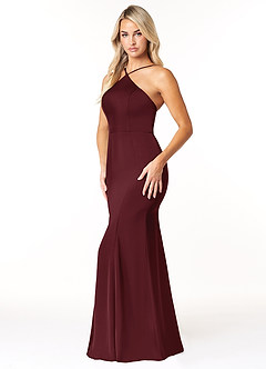 Azazie Stacey Stretch Satin Dress Final Sale  image1