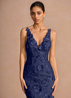 Cireth Dark Navy Maxi Dress image5