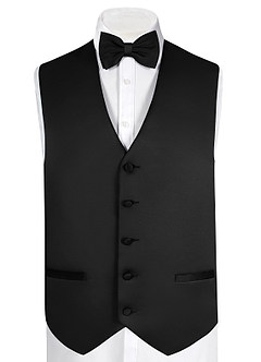 front Matte Satin Vest