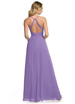 Azazie Davis Abiti da Damigella Abito A-Line in Chiffon con Scollo a V Tahiti image5