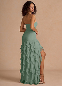 Robe Maxi Sauge Vintage Kylee image2