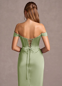 Vestido Verde Claro Largo Lorelei image7