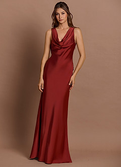 Cheryl Terracotta Maxi Dress image3