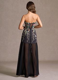 Undra Black Multi Maxi Dress image4