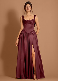 Robe Longue Merlot Colette image4