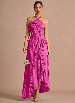 Robe Maxi Rose Vif Hatsu image3