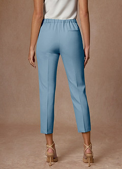 front Kennedy Light Blue Refined Weave Performance Dress Pants
