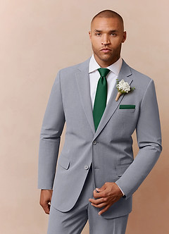 front Stretch Satin Wide Tie and Pocket Square Set