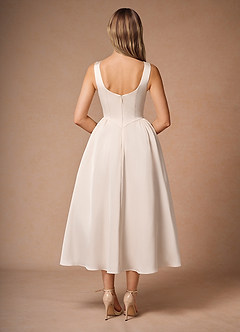 Vestido Crema Midi Casey image2