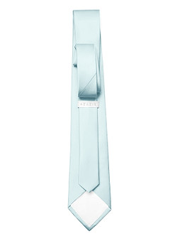front Matte Satin Wide Tie