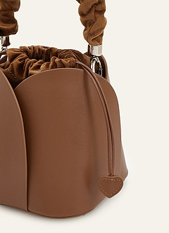 front Petal Bucket Handbag