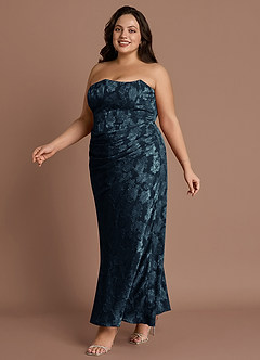 Maxi jurk Ezrena Marine image9