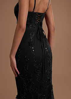 Zarelle Black Maxi Dress image7