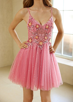 Shimira Orange Mini Dress image5