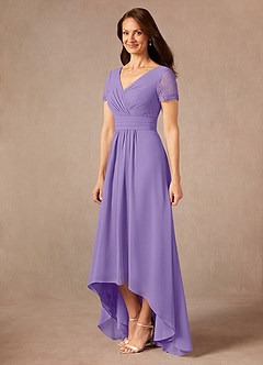 Azazie Polly Kleider für die Brautmutter A-Linie Spitze Chiffon Kleid Tahiti image6