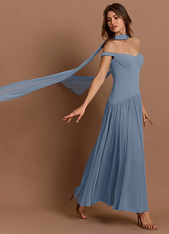 Isolde Powder Blue Maxi Dress image5