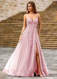 Milliener Rose Robe de bal en tulle à fleurs