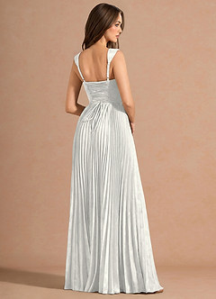 Vestido Blanco Largo Lethira image5