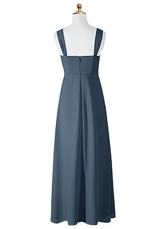 Azazie Denice Junior Neptune A-Line Chiffon Dress image9