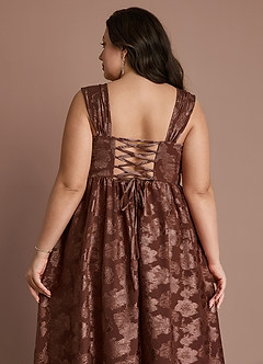 Hazel Maxi Klänning Mocha Coco image14