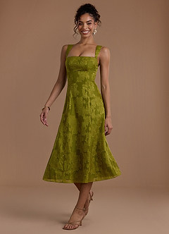 Robe Mi-Longue Or Du Lichen Georgie image3