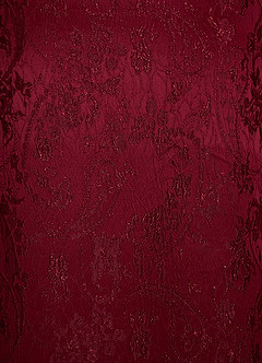 Robe Longue Framboise Noire Mandi image4