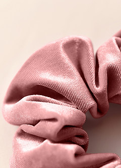 front Bridesmaid Velvet Scrunchies