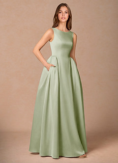 Casey Verde Chiaro Maxi vestito image3