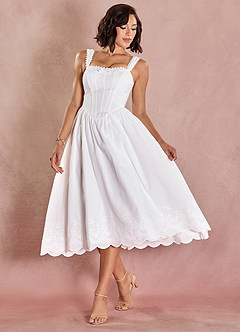 Vestido Blanco Midi Kirsten image3