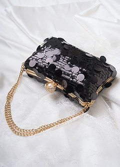 front Pochette con paillettes