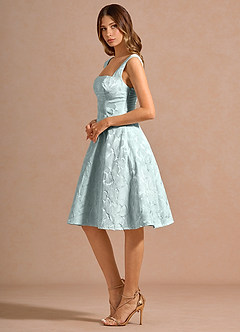 Robe Courte Bleu Français Amara image5