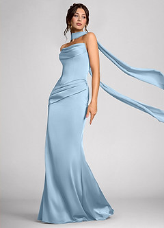Kleid Calista Himmelblau image3