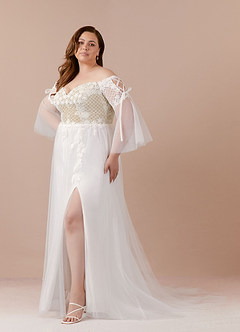 Azazie Stevie Wedding Dress Final Sale  image10