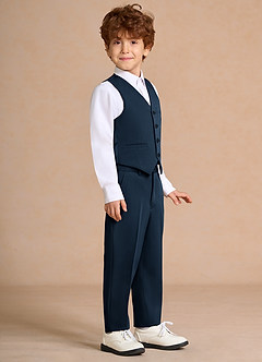 front Oliver Marino Scuro Gilet per ragazzi