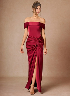 Valora Merlot Maxi Dress image4