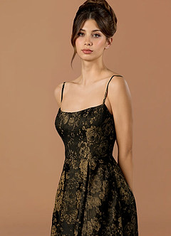 Lorraine Gold Black Maxi Dress image6