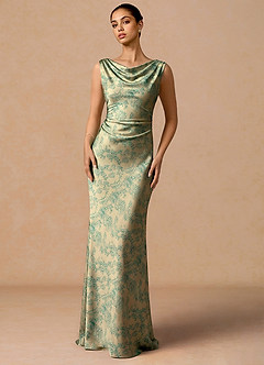 Robe Longue Bleu Sarcelle Platine Juliska image3