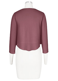 front Azazie Ettienne Scialle in Chiffon
