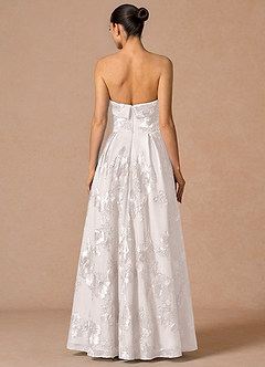 Robe Longue Blanc Nuage Evangeline image2