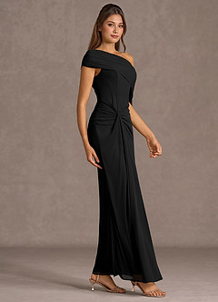 Delphira Black Maxi Dress image4