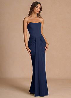 Anais Navy Maxi Dress image3