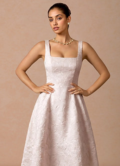 Effie Baby Pink Midi Dress image5