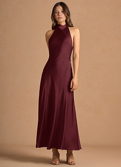 Robe Longue Vin Diantha image3
