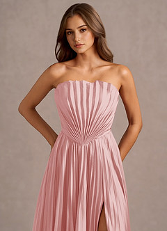 Maxi jurk Kaia Haze Roze image5