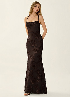 Kailani Coco 3D Floral Lace Corset Mermaid Dress image3