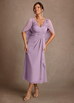 Azazie Forums Mother of the Bride Dresses Wisteria A-Line Lace Dress image1